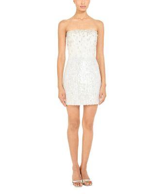 Josette Sequined Embellished Mini Cocktail Dress by JENNY PACKHAM