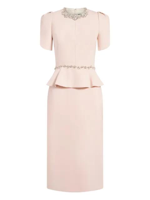 Jules embellished midi dress by JENNY PACKHAM
