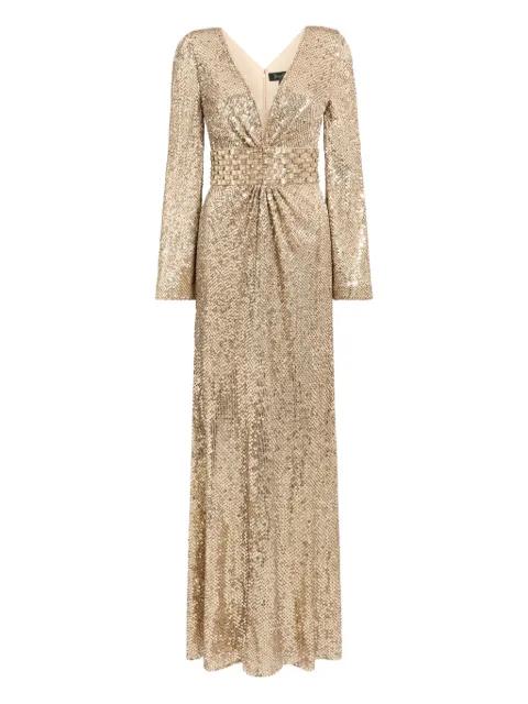 June sequin embellished maxi dress by JENNY PACKHAM