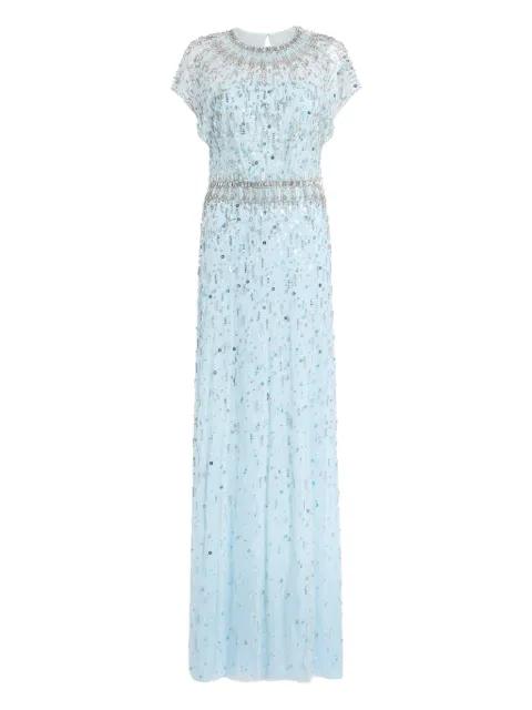 Lauretta embellished maxi dress by JENNY PACKHAM