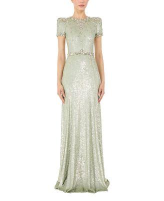 Lombard Embellished Dress by JENNY PACKHAM