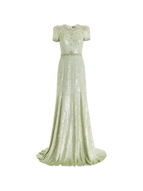 Lombard embellished dress by JENNY PACKHAM