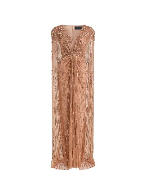 Lotus Lady bead-embellished gown by JENNY PACKHAM