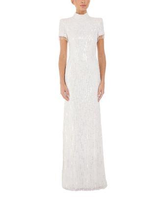 Madeleine Sequin Beaded Dress by JENNY PACKHAM