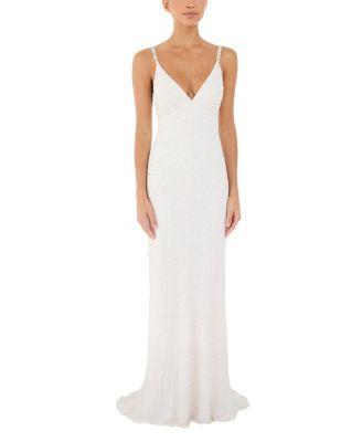Nora Sequin-Embellished Gown by JENNY PACKHAM