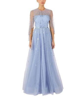 Oliver Beaded-Applique Maxi Dress by JENNY PACKHAM