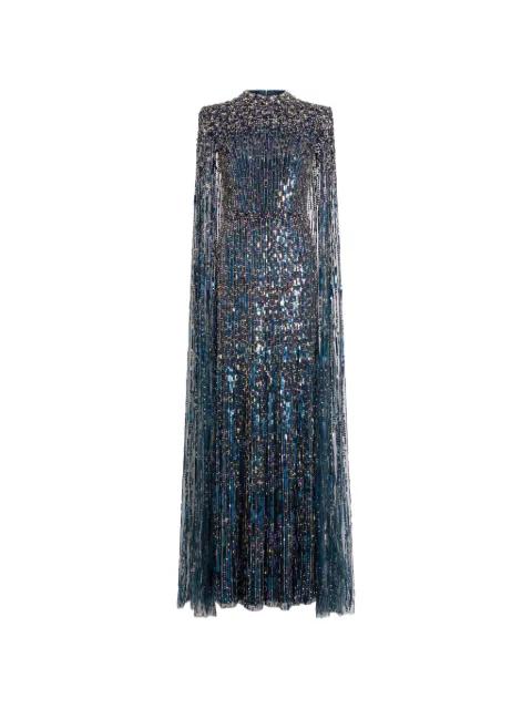 Opera embellished maxi dress by JENNY PACKHAM