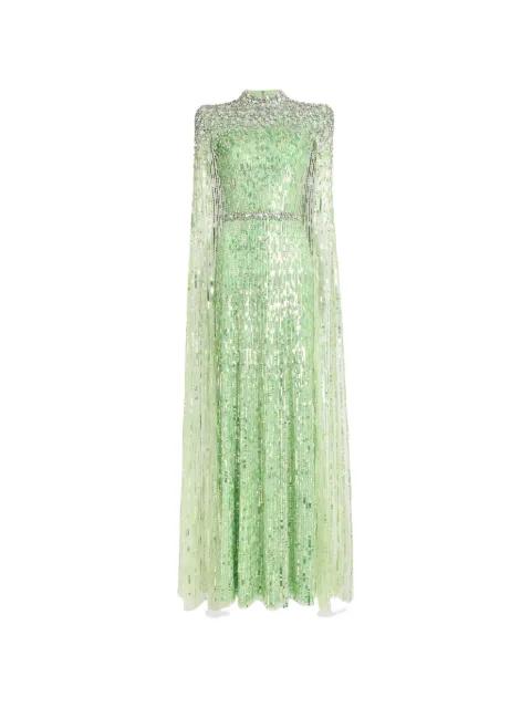 Opera embellished maxi dress by JENNY PACKHAM