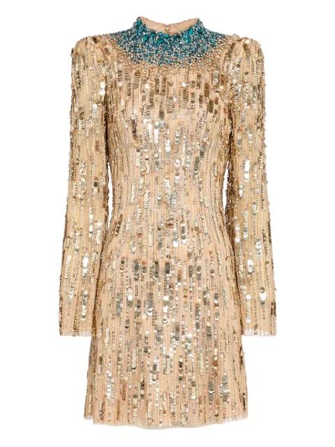 Passion embellished mini dress by JENNY PACKHAM