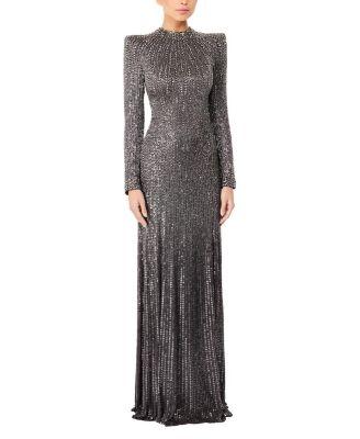 Rory Embellished Mock-neck Maxi Dress by JENNY PACKHAM