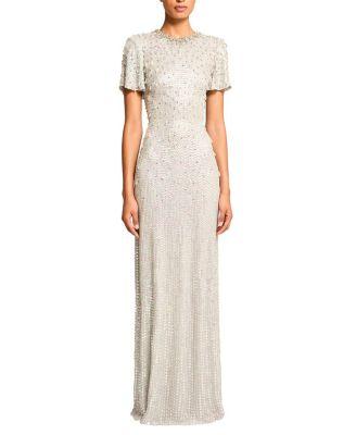 Serenity Sequin-Embellished Gown by JENNY PACKHAM