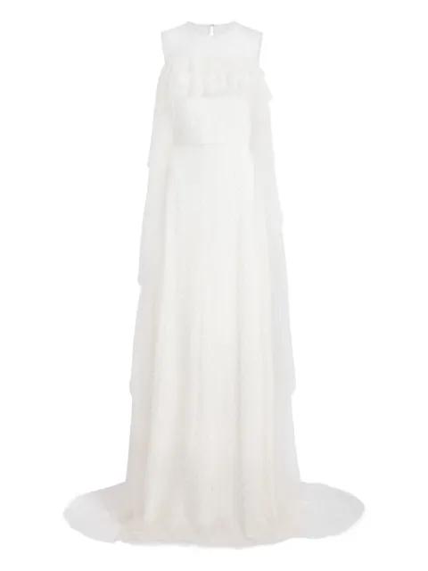 Trevi ruffled dress by JENNY PACKHAM
