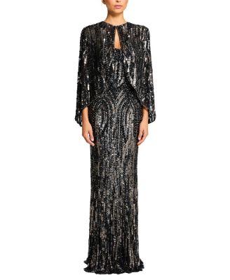 Vulsa Sequin-Embellished Maxi Dress by JENNY PACKHAM