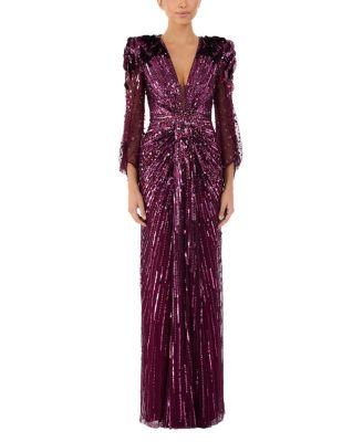 Xenia Sequin-Embellished Maxi Dress by JENNY PACKHAM
