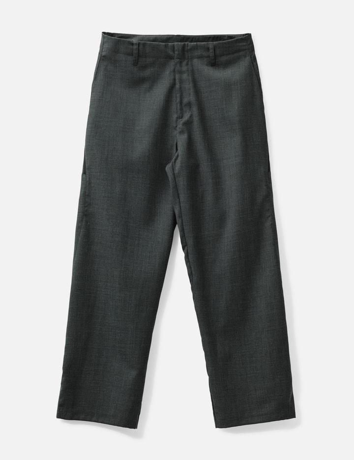 SideZipper SuperFineWool Trouser by JEONGLI