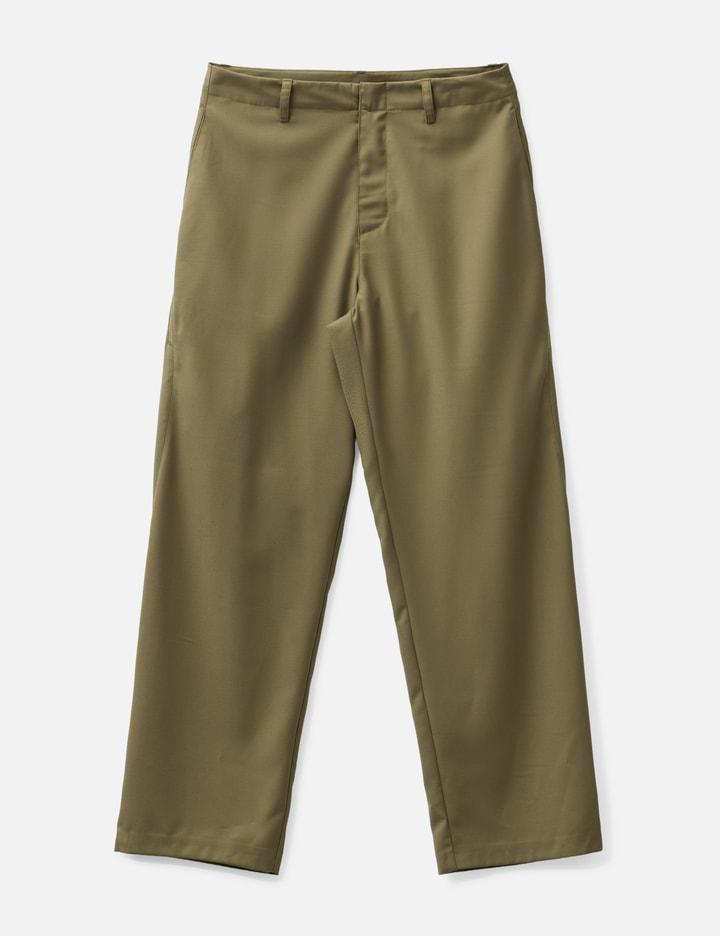 SideZipper SuperFineWool Trouser by JEONGLI
