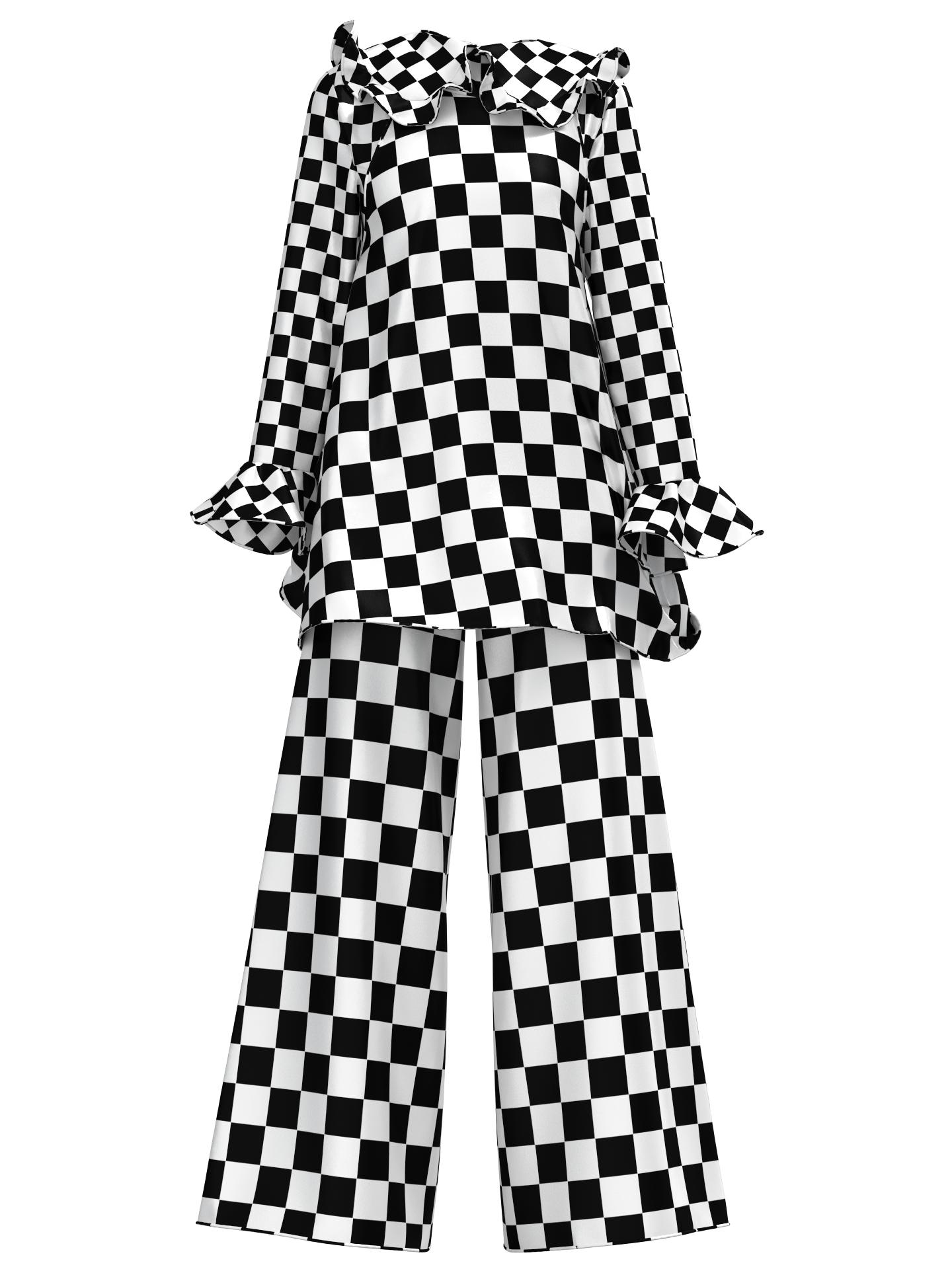 Boxy Layers BW by JESSICA BRANDELIN