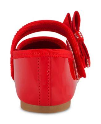 Toddler Girls Amy Crystal Bow Ballet Flat by JESSICA SIMPSON
