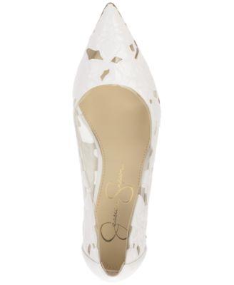 Women's Erinia Cutout Floral Pumps by JESSICA SIMPSON