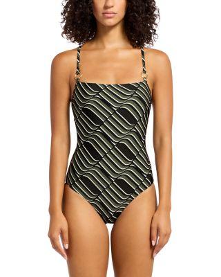 Minimal Tank One Piece Swimsuit by JETS