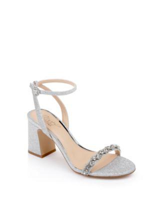 Women's Alyna Block Heel Evening Sandals by JEWEL BADGLEY MISCHKA