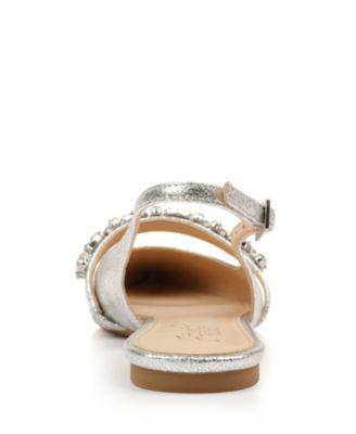 Women's Bambi Slingback Evening Flats by JEWEL BADGLEY MISCHKA