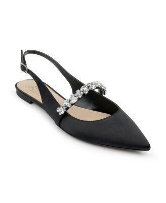 Women's Bambi Slingback Evening Flats by JEWEL BADGLEY MISCHKA