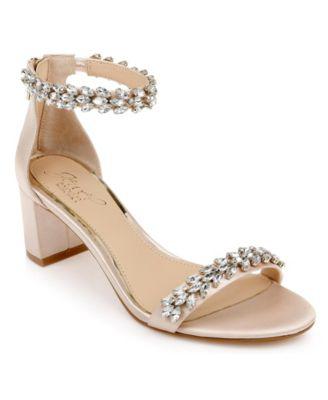 Women's Bronwen Block Heel Evening Sandals by JEWEL BADGLEY MISCHKA