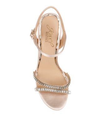 Women's Gallant Platform Evening Sandals by JEWEL BADGLEY MISCHKA