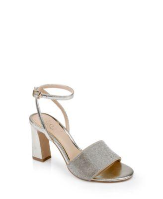 Women's Hattie Block Heel Evening Sandals by JEWEL BADGLEY MISCHKA