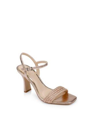 Women's Heddia Square Toe Evening Sandals by JEWEL BADGLEY MISCHKA