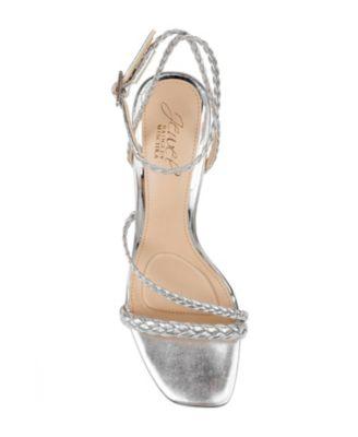 Women's Helia Asymmetrical Evening Sandals by JEWEL BADGLEY MISCHKA
