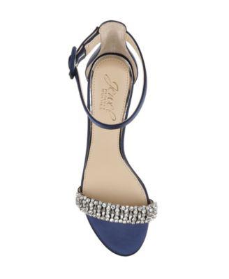 Women's James Block Heel Evening Sandals by JEWEL BADGLEY MISCHKA