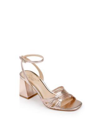 Women's Michelle Evening Block Heel Sandals by JEWEL BADGLEY MISCHKA