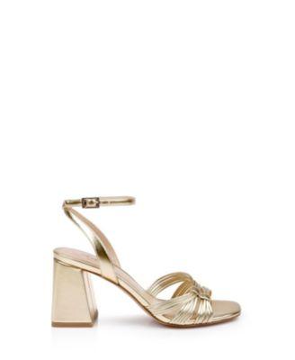 Women's Michelle Evening Block Heel Sandals by JEWEL BADGLEY MISCHKA