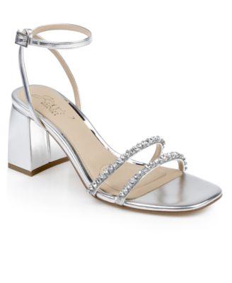 Women's Nella Block Heel Dress Sandals by JEWEL BADGLEY MISCHKA