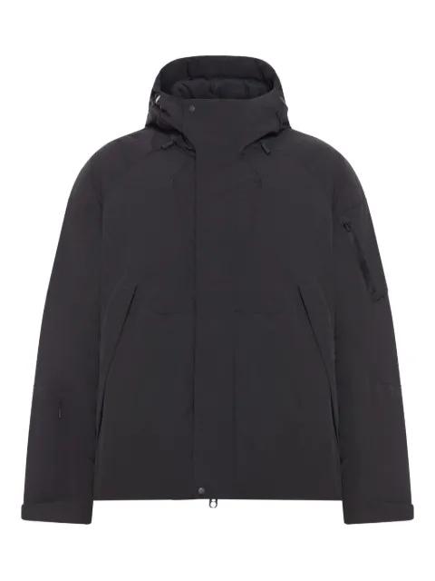 Hybrid hoodied down jacket by JG1