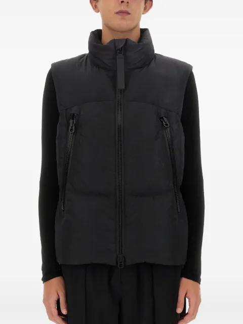 zip-fastening padded gilet by JG1