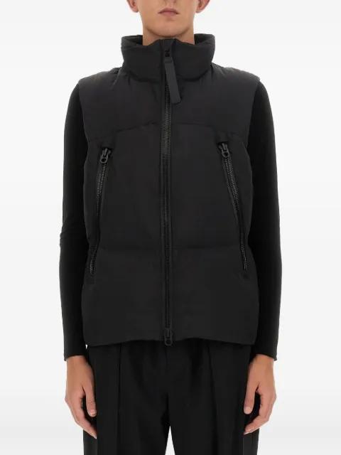 zip-fastening sleeveless gilet by JG1
