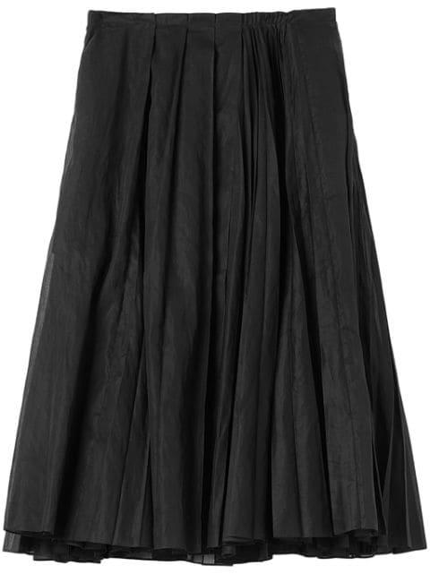 A-line pleated skirt by JIL SANDER