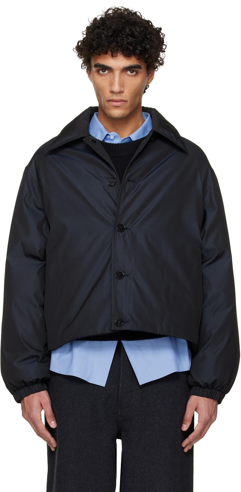 Black Blouson Jacket by JIL SANDER