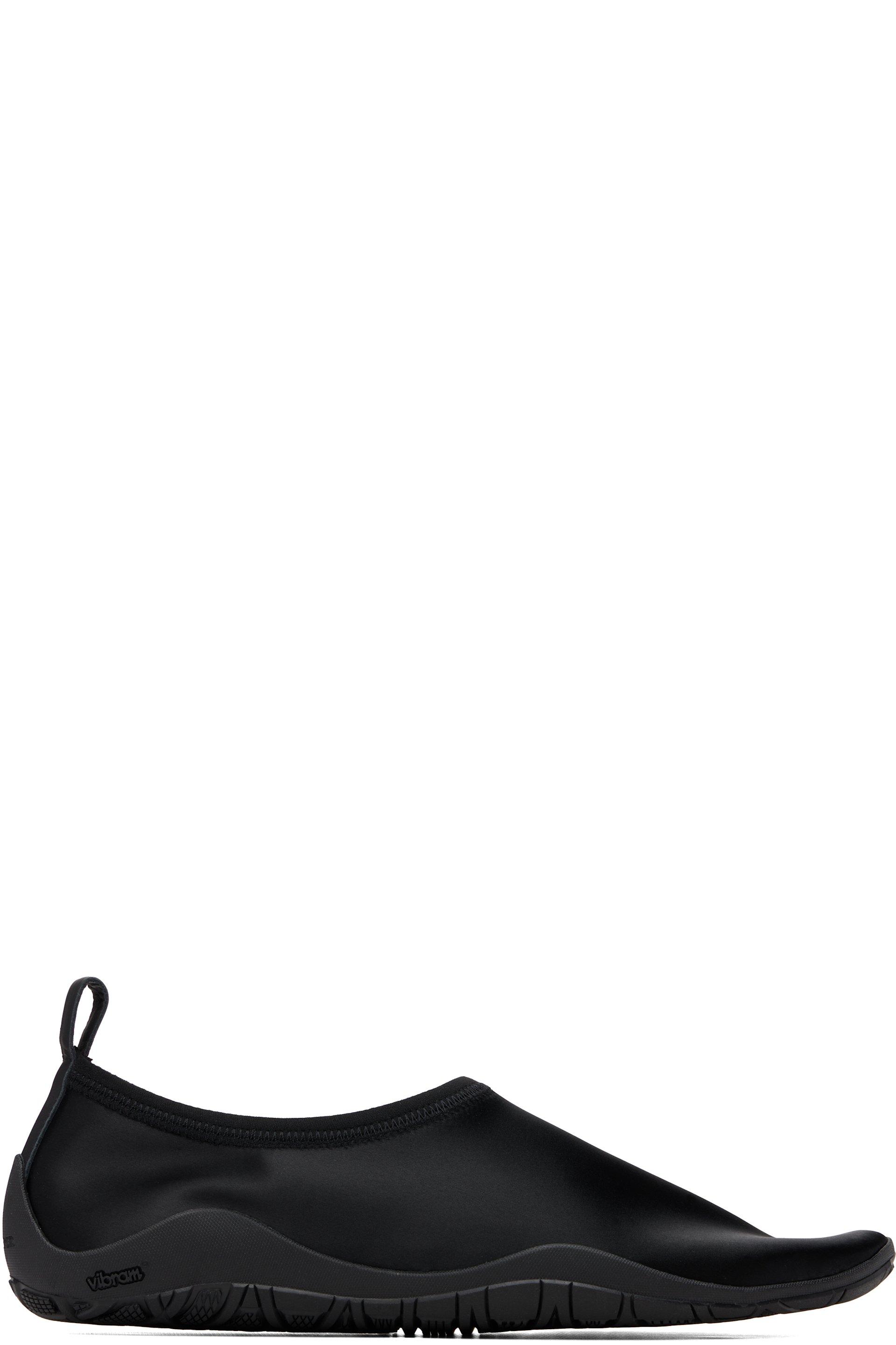 Black Elbe Slip On Loafers by JIL SANDER