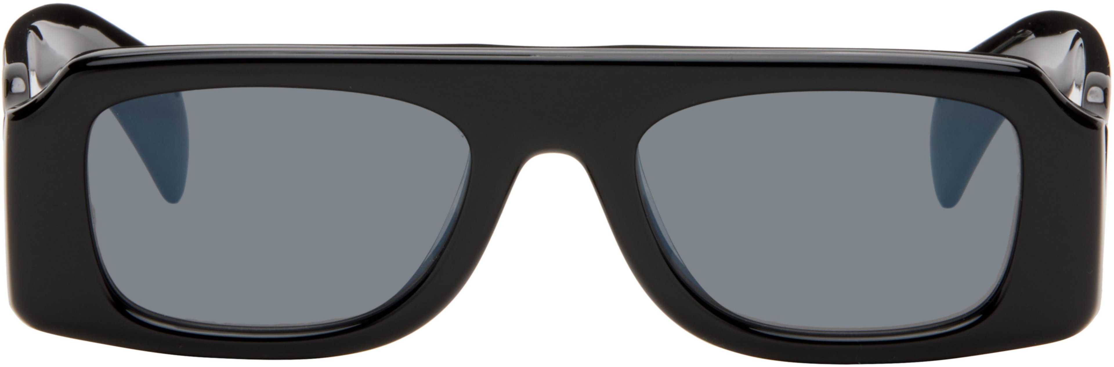 Black Oliver Peoples 'Edition 4' Sculptural Sunglasses by JIL SANDER