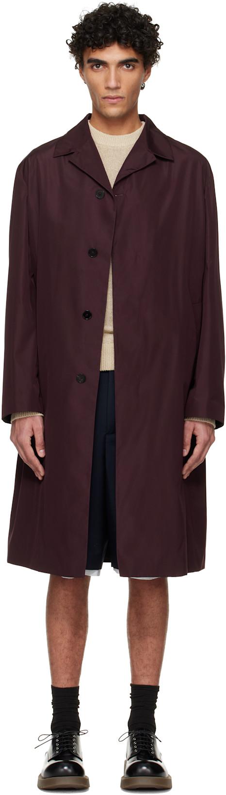 Burgundy Sport Coat by JIL SANDER