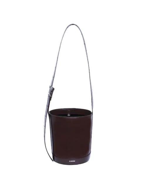 Cannolo bucket bag by JIL SANDER