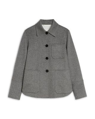 Cashmere Shirt Jacket by JIL SANDER