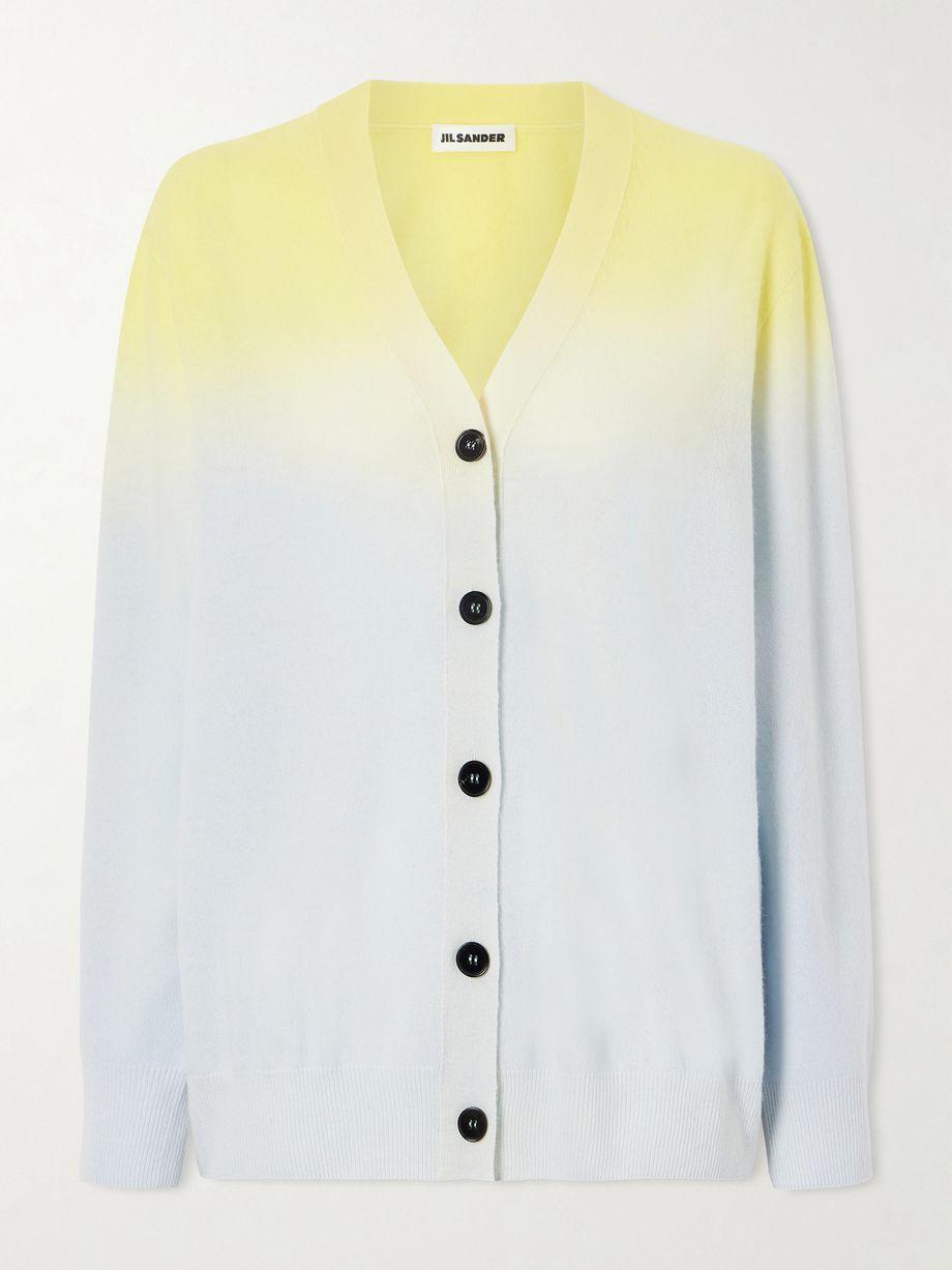 Dégradé wool cardigan by JIL SANDER