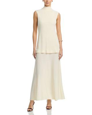 Double Layer Mid Length Dress by JIL SANDER