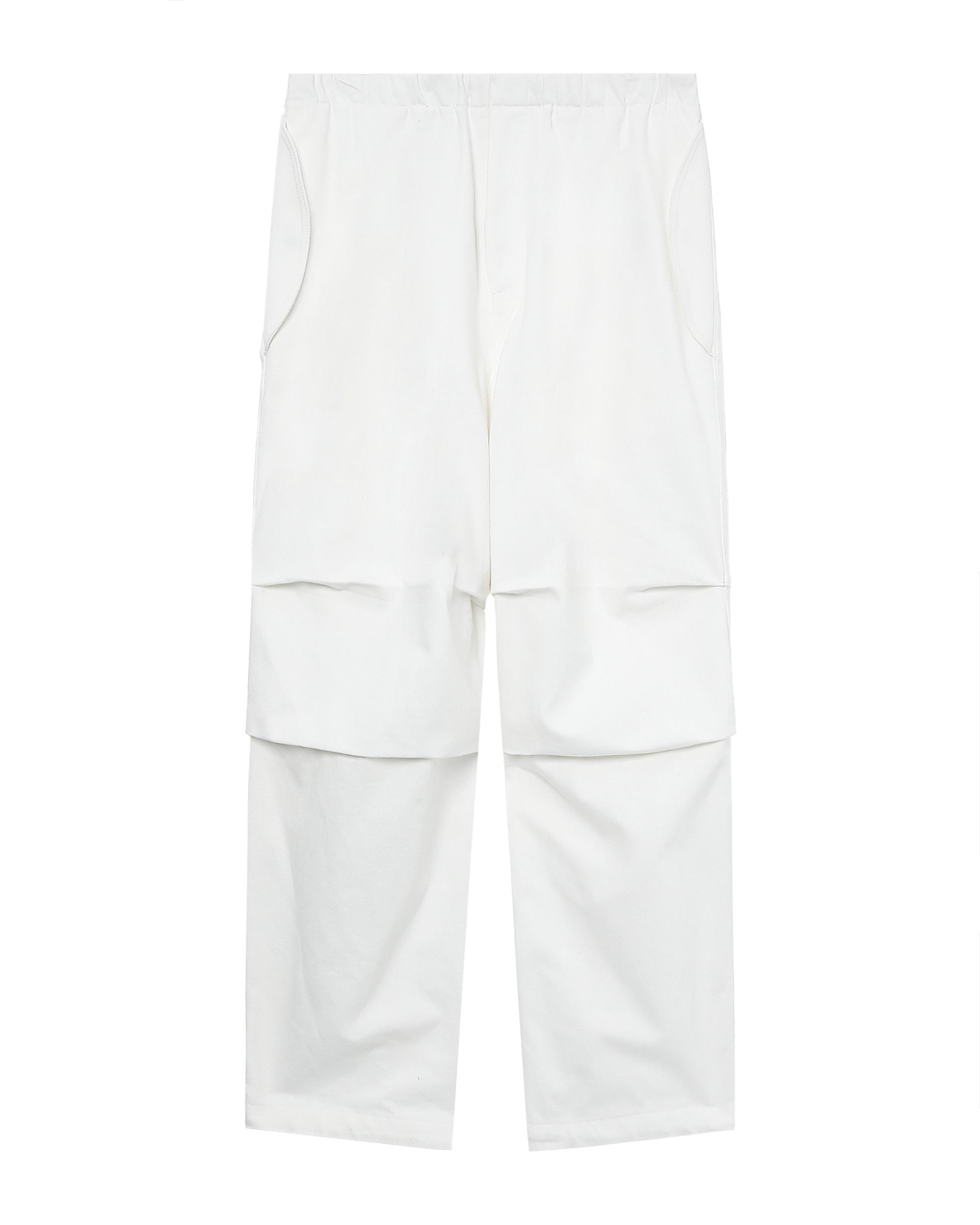 Double-tuck cotton pants by JIL SANDER