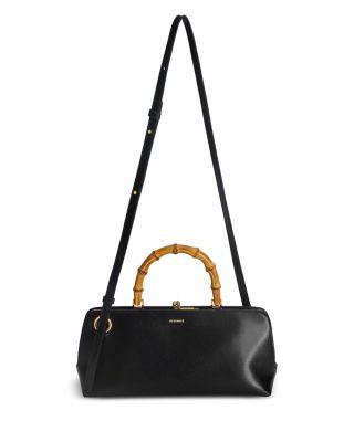 Gogi Mini Leather Shoulder Bag by JIL SANDER